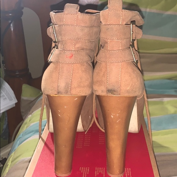 Cute suede ankle boots - Picture 4 of 5